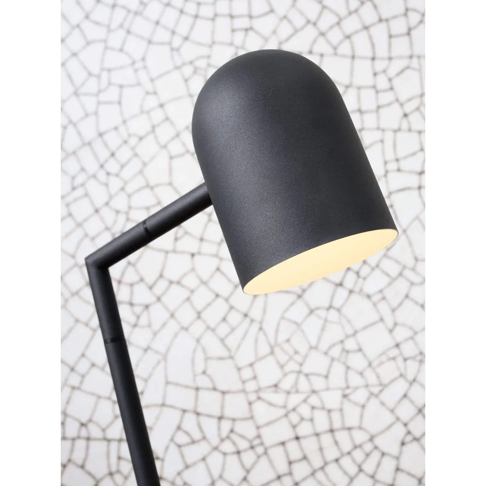 it's about RoMi tafellamp Marseille - zwart - 30x20x45cm