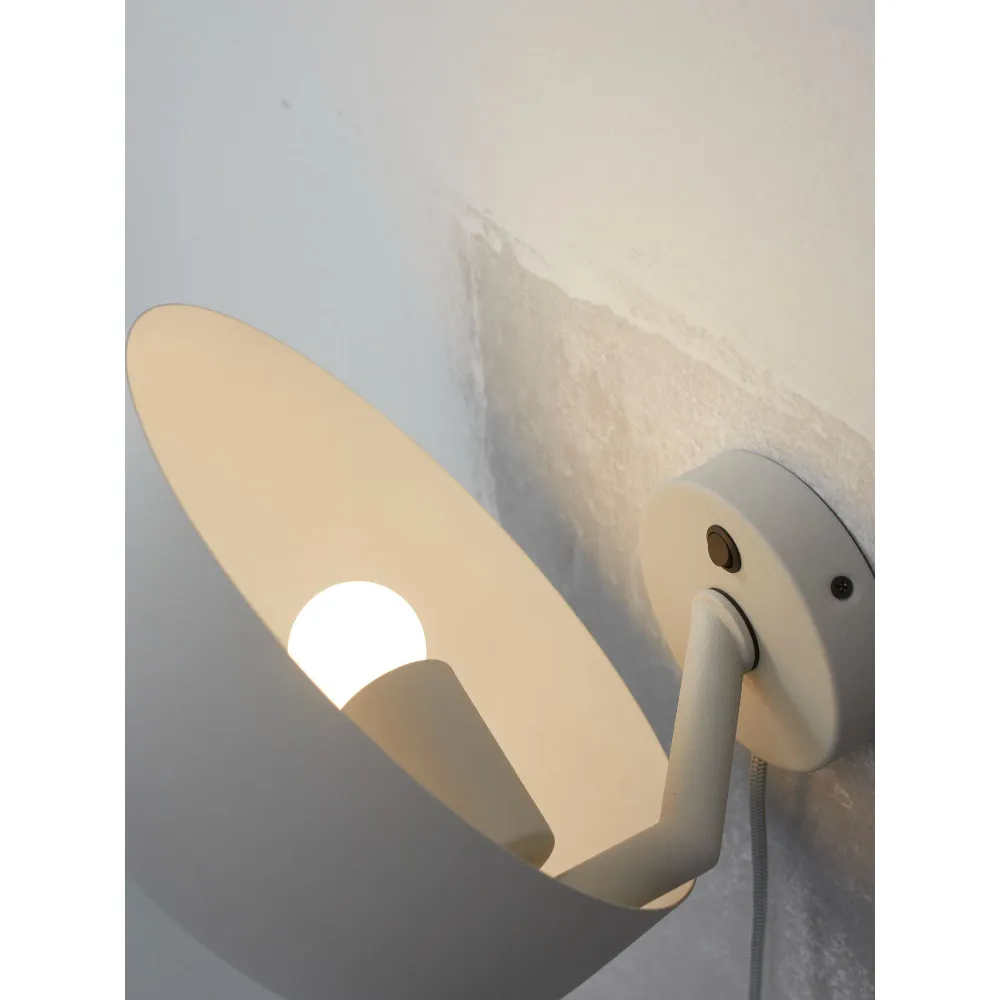 it's about RoMi wandlamp Porto - grijs - Ø25cm