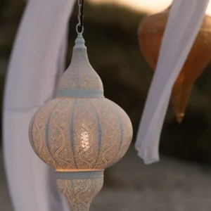 J-Line hanglamp Boor - metaal - wit - large