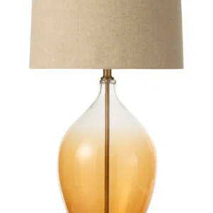 J-Line lamp - glas - amber