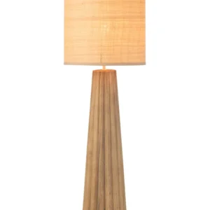 J-Line lamp Paraplu Ailanthus - hout - naturel - large