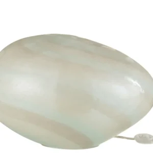J-Line lamp Parel Ovaal - glas - wit