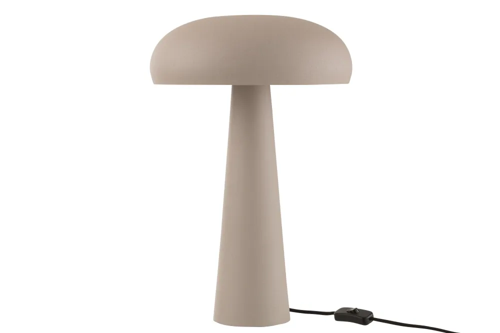 J-Line tafellamp - ijzer - beige