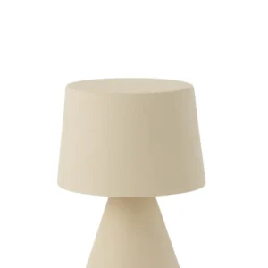 J-Line tafellamp Small Kap - keramiek - beige