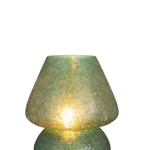 J-Line tafellamp Tom - glas - groen