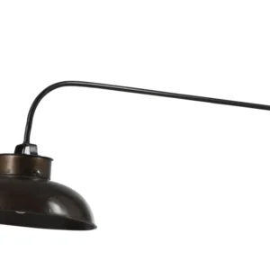 J-Line wandlamp Lounge - metaal - zwart