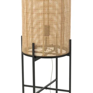 J-Line Belvivere Staande Lamp Clear Bamboo