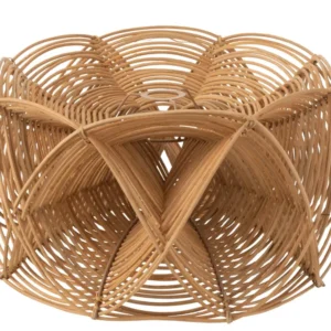 J-Line Golven Rotan lampenkap - jute - naturel
