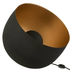 J-Line Lamp Rond Interieur Goud Metaal Zwart Large