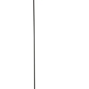 J-Line Staande Lamp Evy Ijzer/Hout Zwart/Naturel