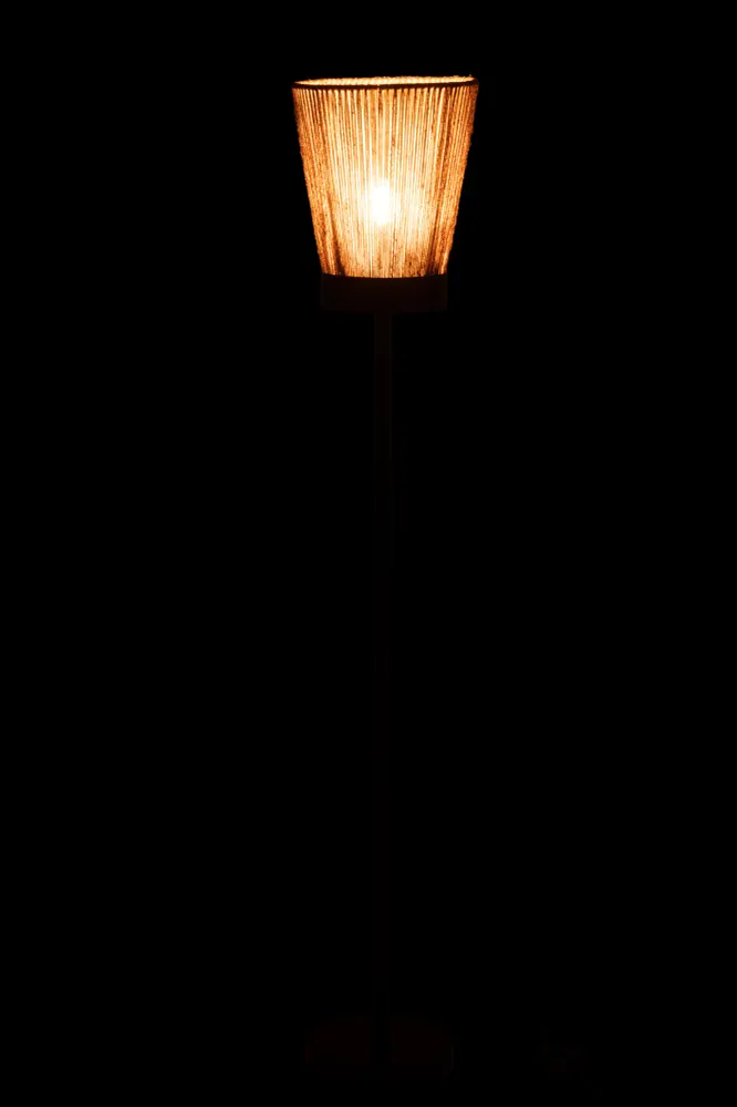 J-Line Staanlamp Luna Jute Beige Large