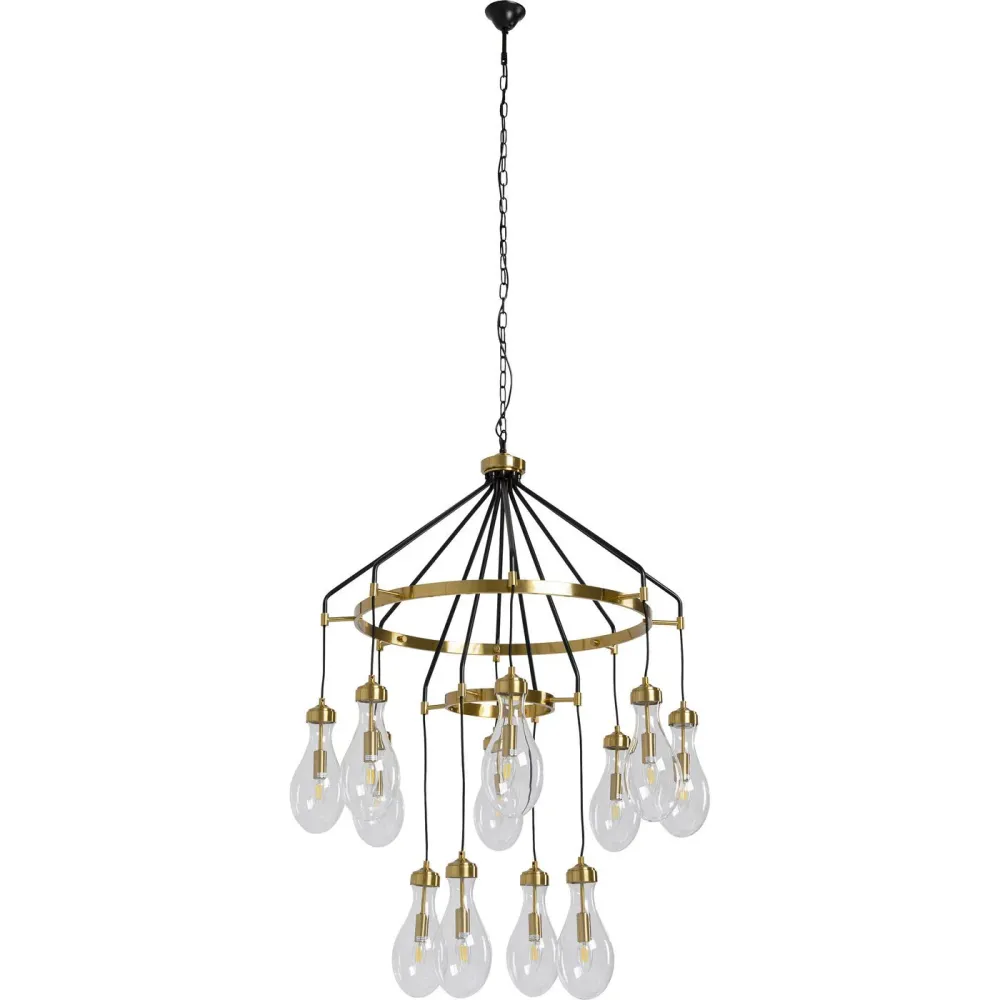 Kare Design Hanglamp Bell Highlight goud