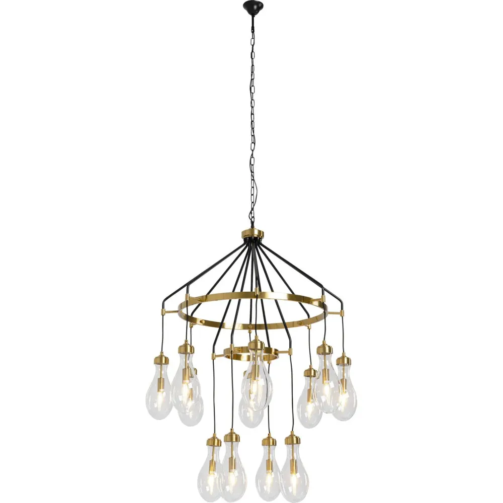 Kare Design Hanglamp Bell Highlight goud