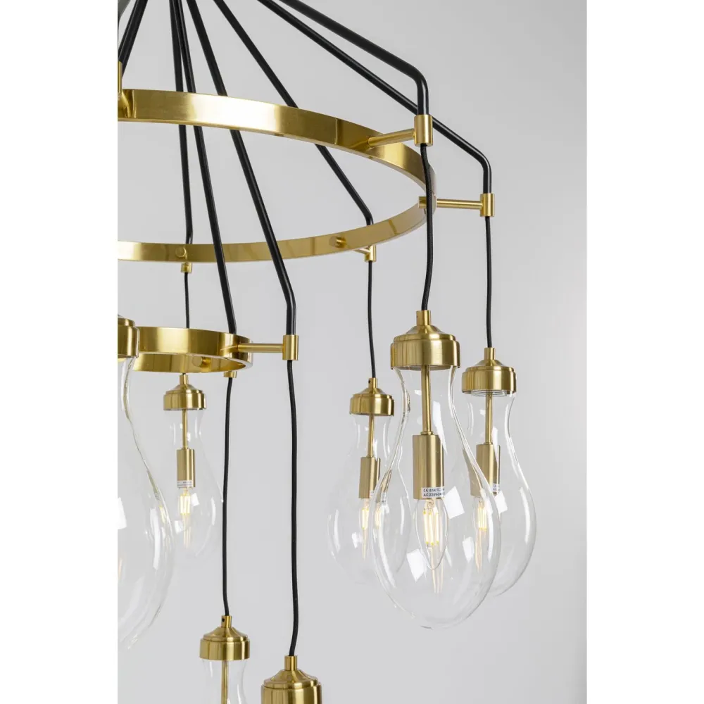 Kare Design Hanglamp Bell Highlight goud