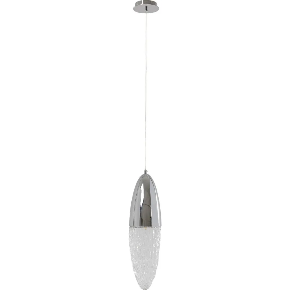 Kare Design Hanglamp Frozen 17cm chroom