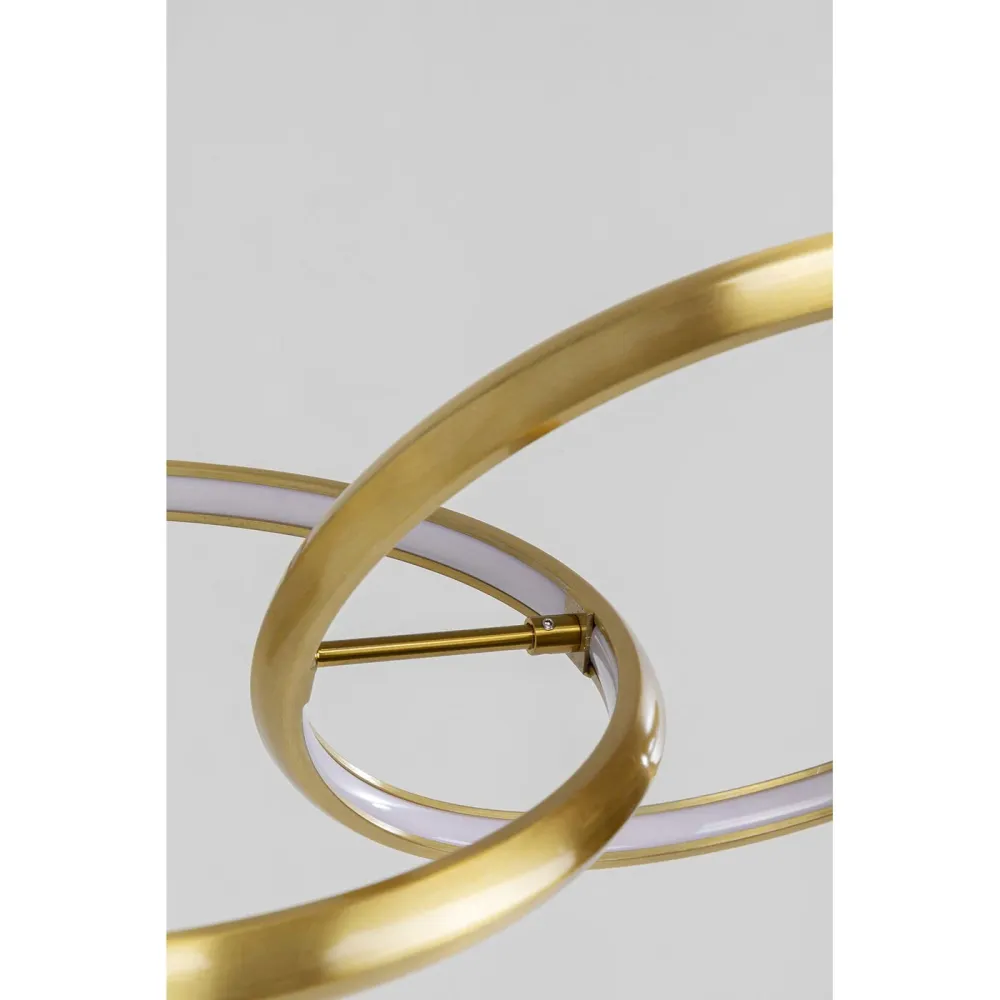 Kare Design Hanglamp Galaxy LED 155cm goud