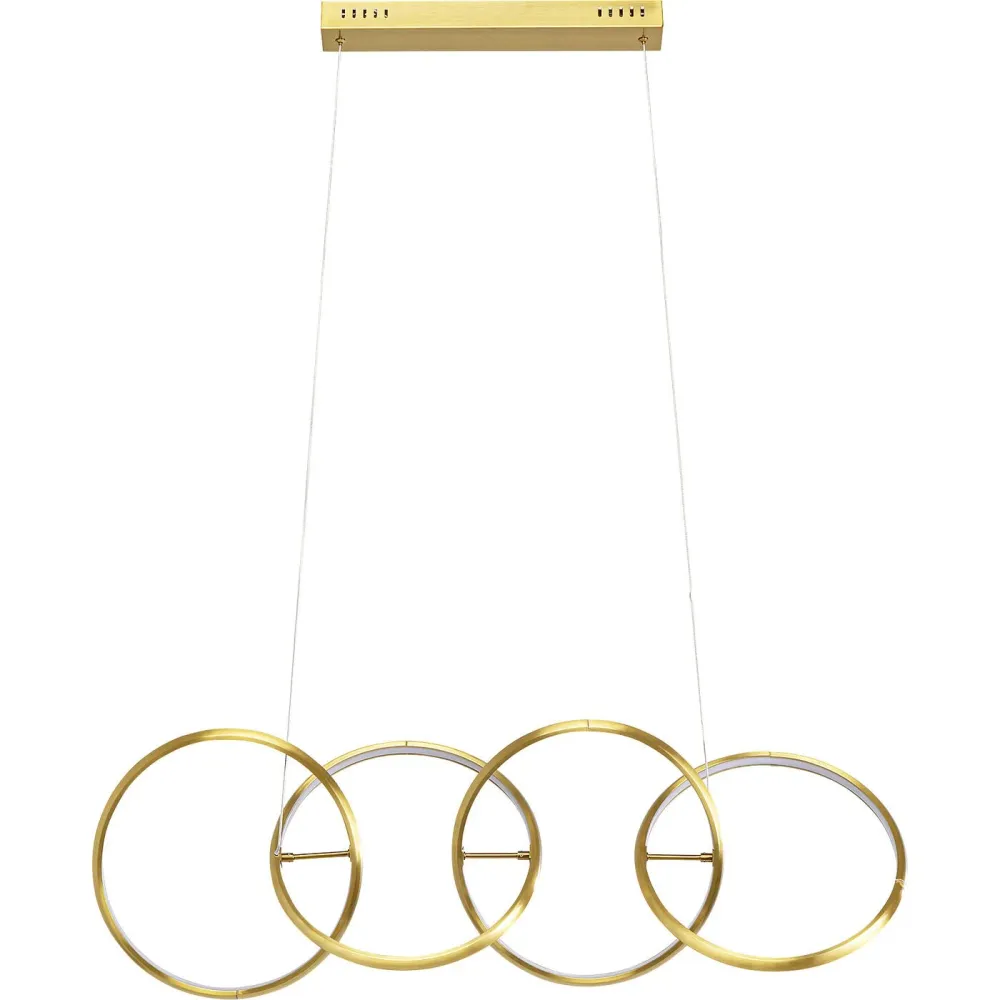 Kare Design Hanglamp Galaxy LED 155cm goud