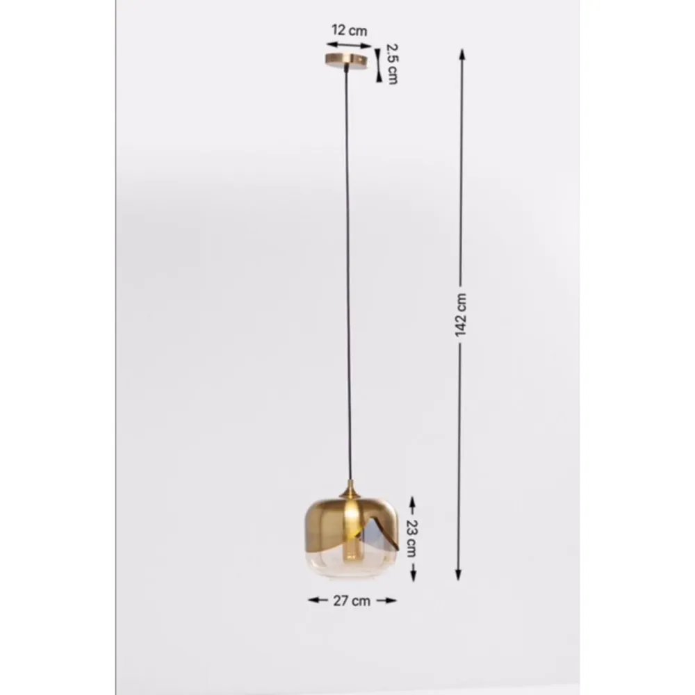 Kare Design Hanglamp Goblet Ball Ø25cm goud