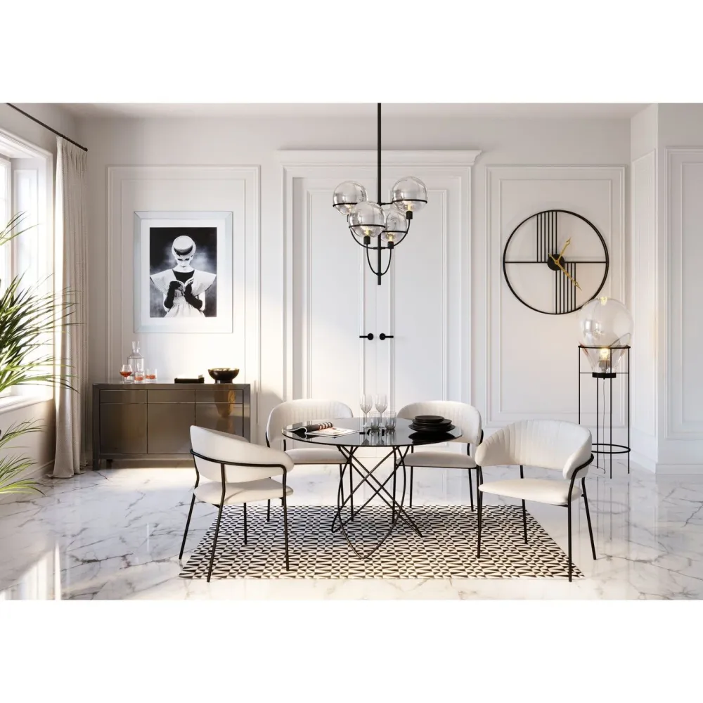 Kare Design Hanglamp Lantern Zwart