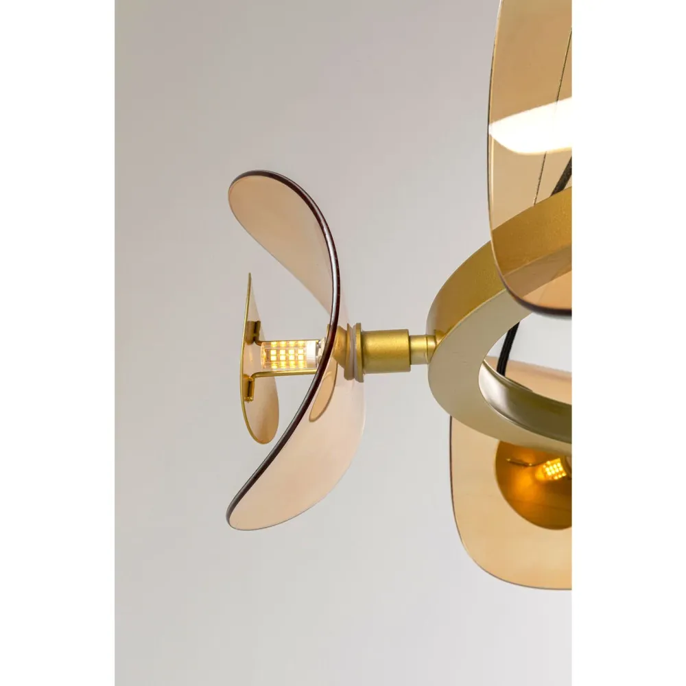 Kare Design Hanglamp Mariposa 81cm goud