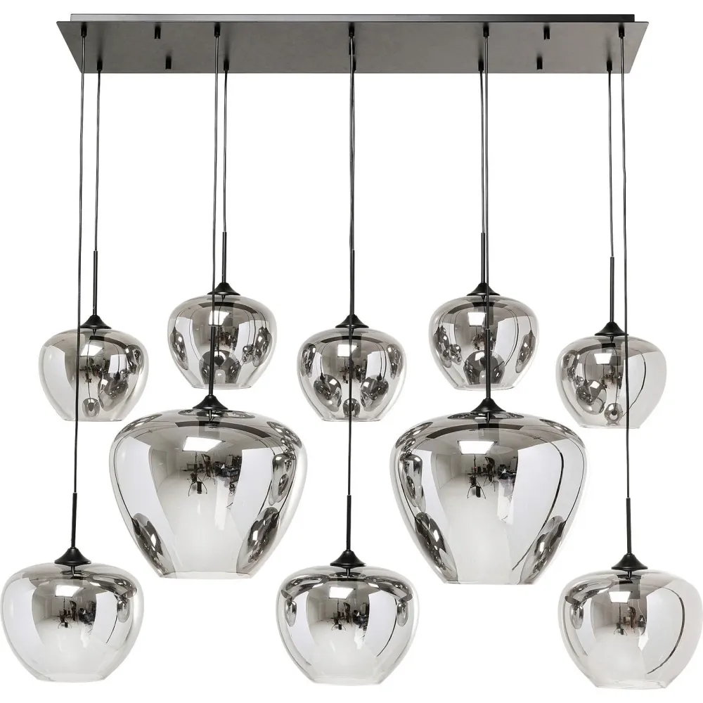 Kare Design Hanglamp Sphere 10 smoke