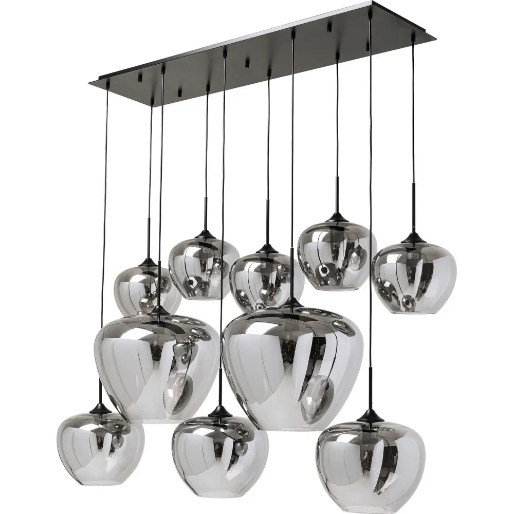 Kare Design Hanglamp Sphere 10 smoke