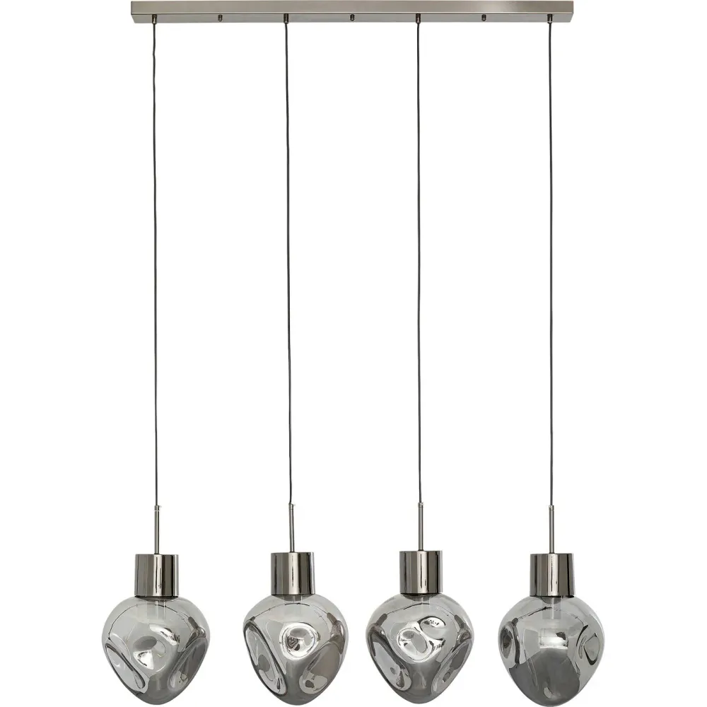 Kare Design Hanglamp Supernova 110cm zilver