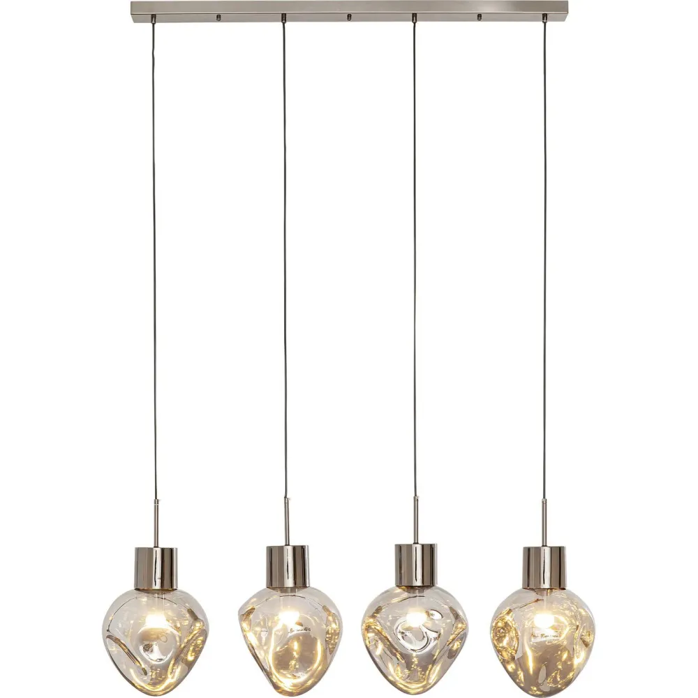 Kare Design Hanglamp Supernova 110cm zilver