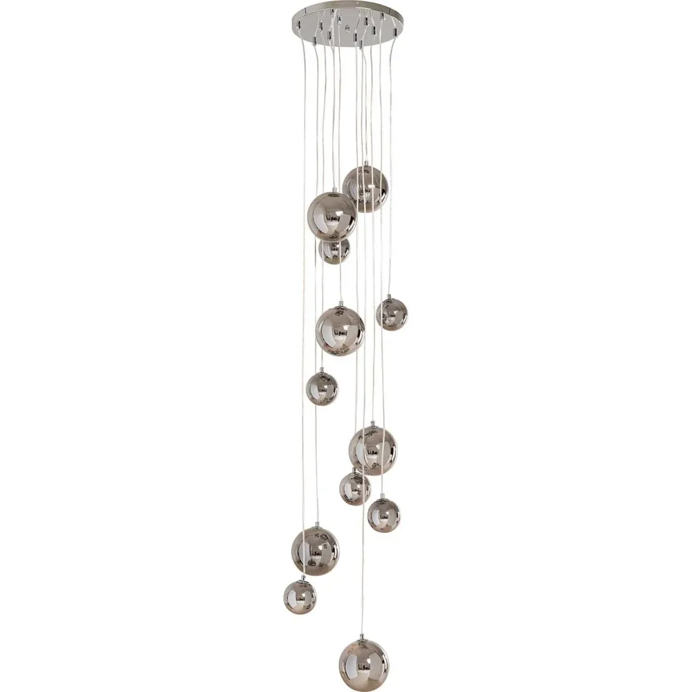 Kare Design Hanglamp Symphony chroom