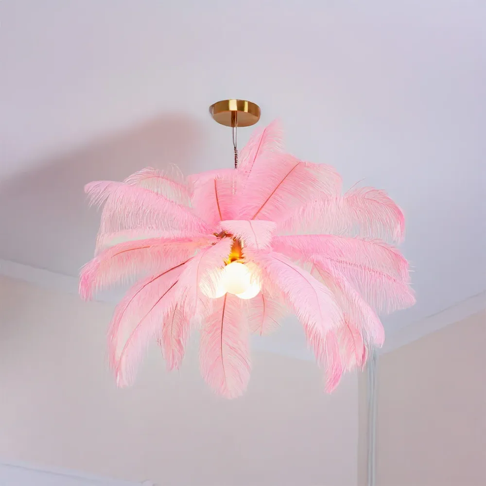 Kare Design Hanglamp veren roze