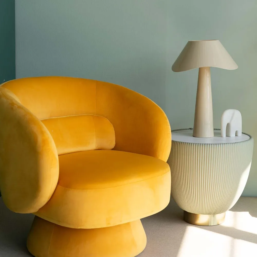 Kare Design tafellamp Cloudy Round - creme