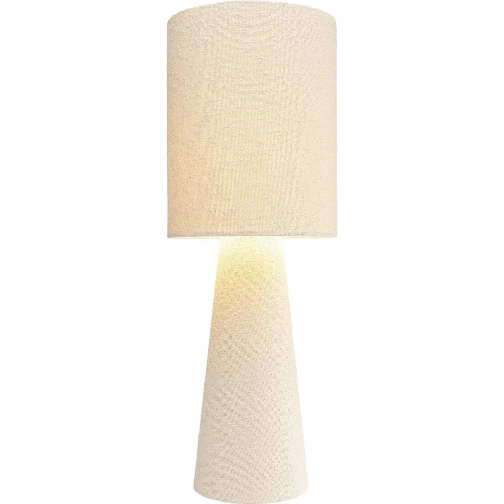 Kare Design tafellamp Marleen Boucle - 60cm - beige