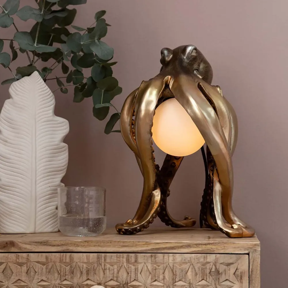 Kare Design Tafellamp - octopus