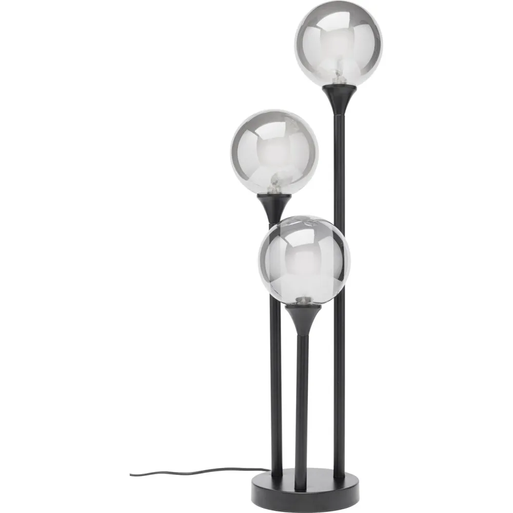 Kare Design Vloerlamp Al Capone Tre 83cm zwart