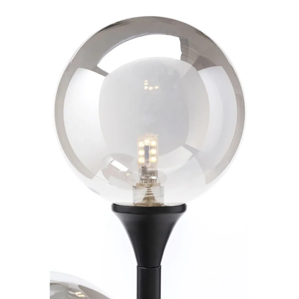 Kare Design Vloerlamp Al Capone Tre 83cm zwart