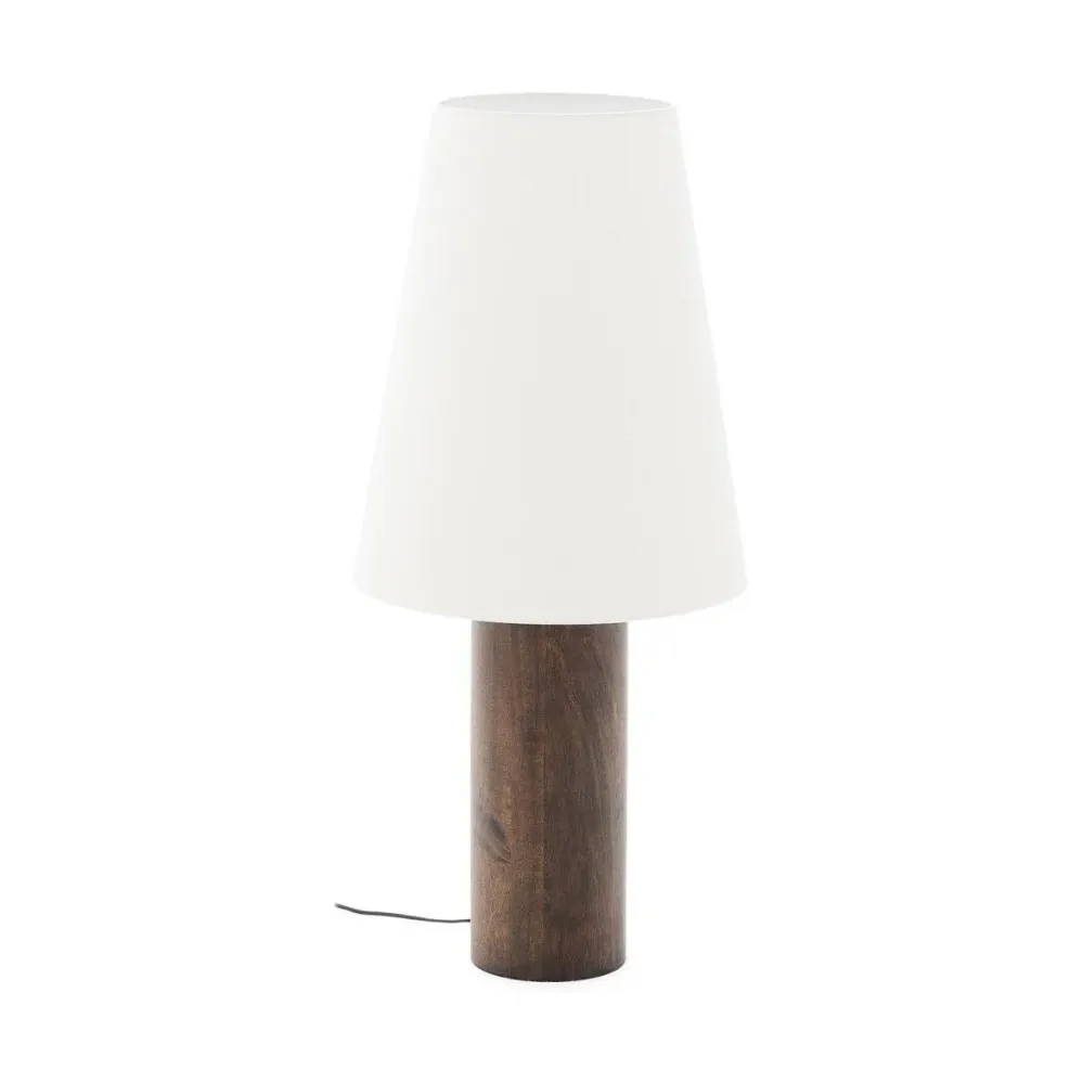 Kave Home Marga vloerlamp Donker