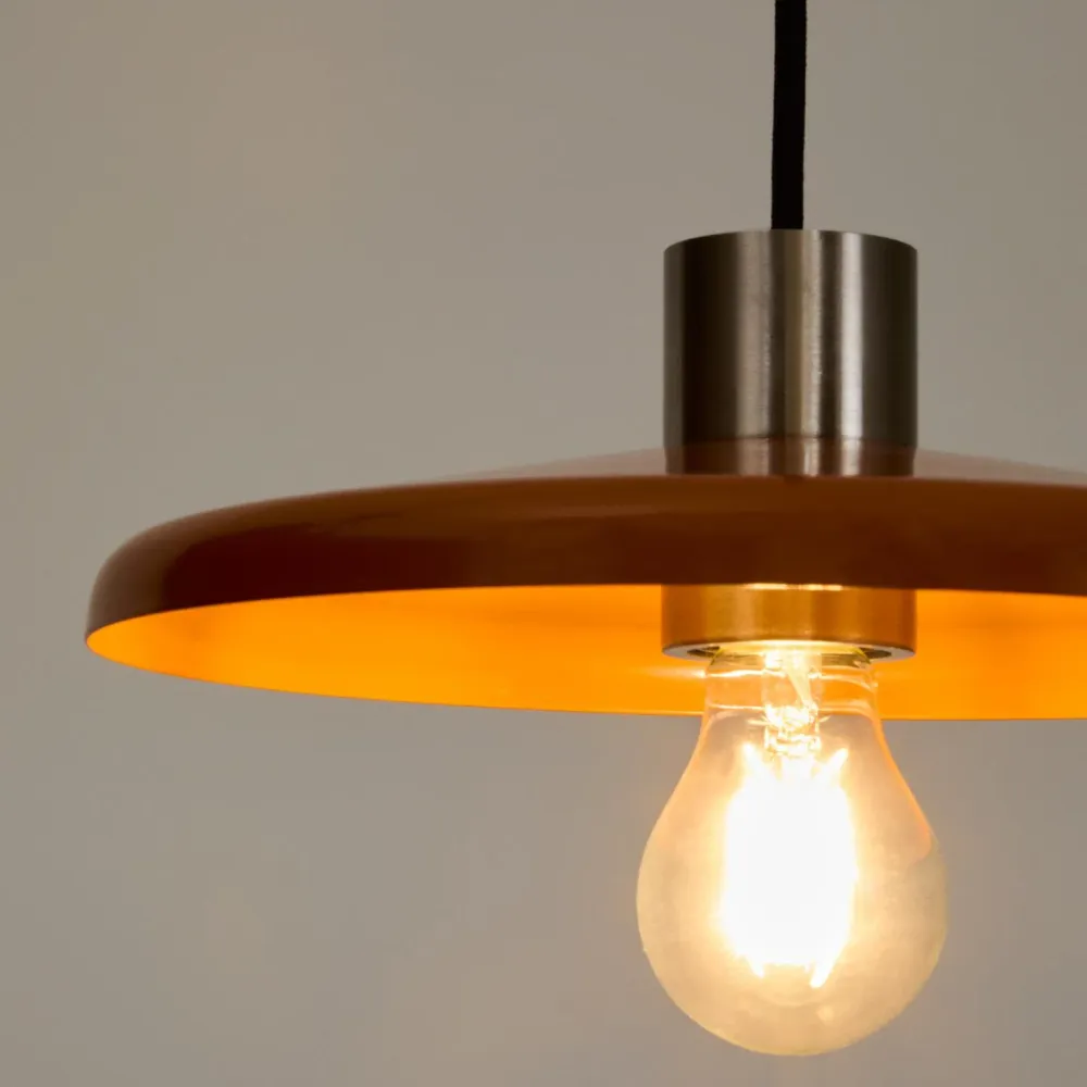 Kave Home Nuvira hanglamp metaal Oranje