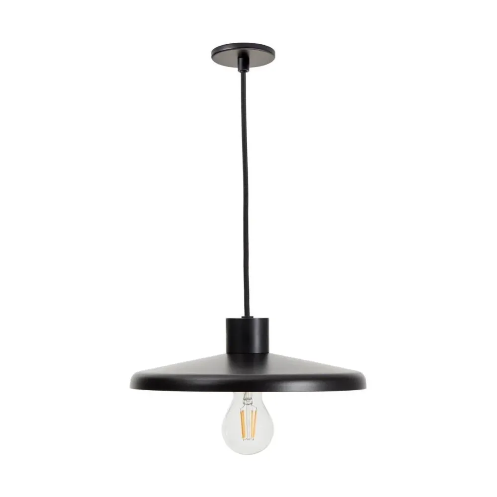 Kave Home Nuvira hanglamp metaal Zwart