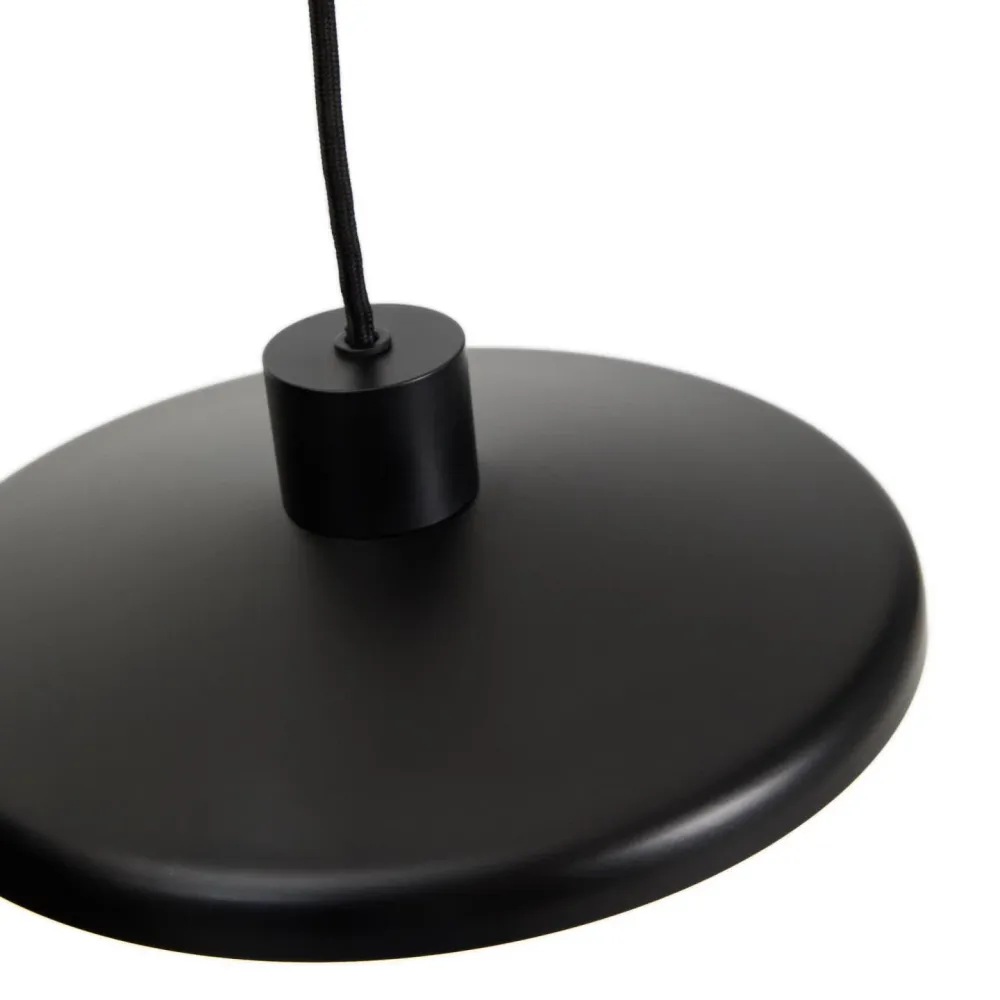 Kave Home Nuvira hanglamp metaal Zwart