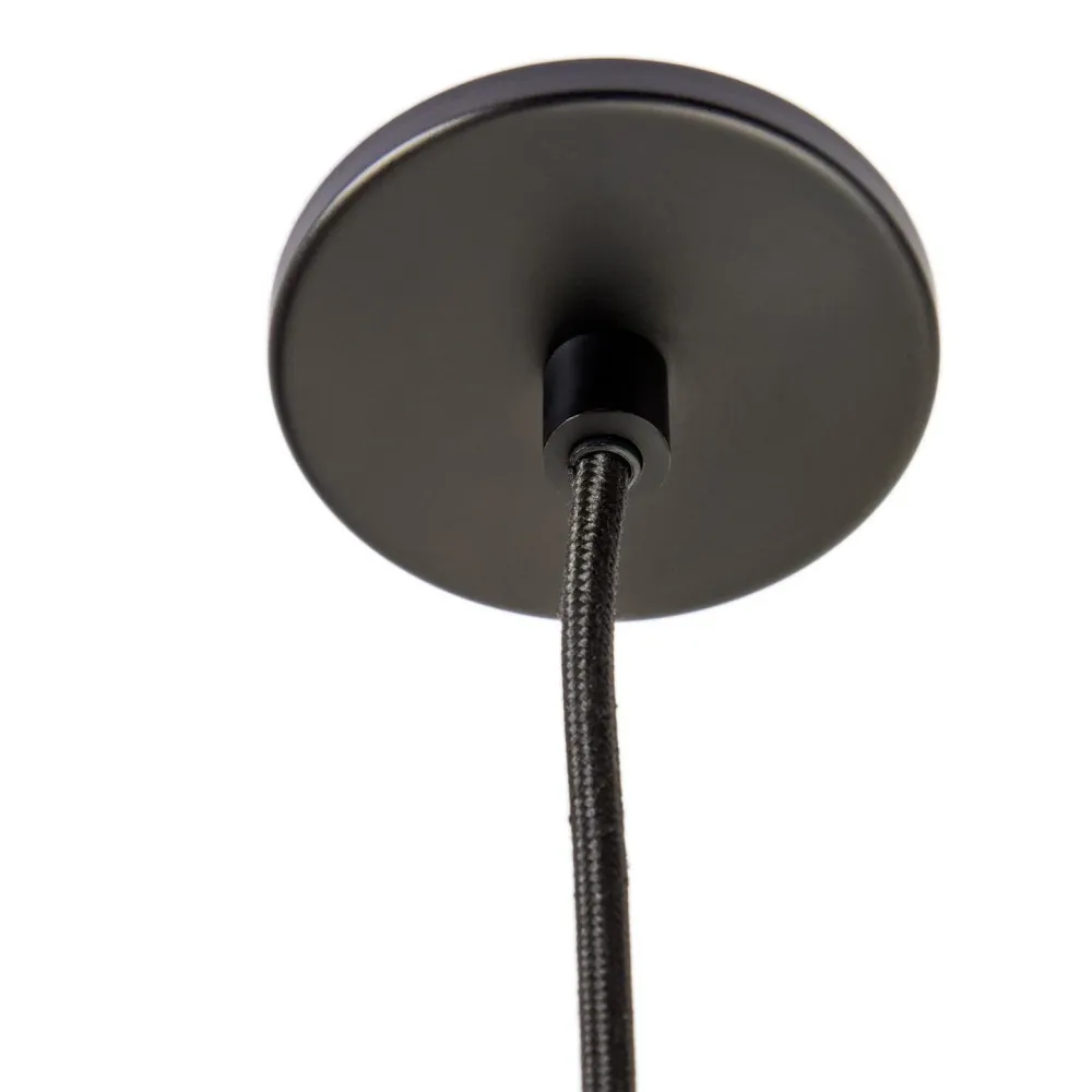 Kave Home Nuvira hanglamp metaal Zwart