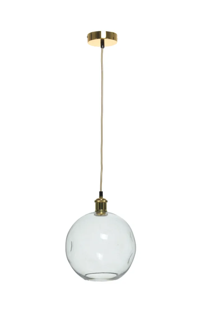 Glazen hanglamp Natalie rond Kayoom
