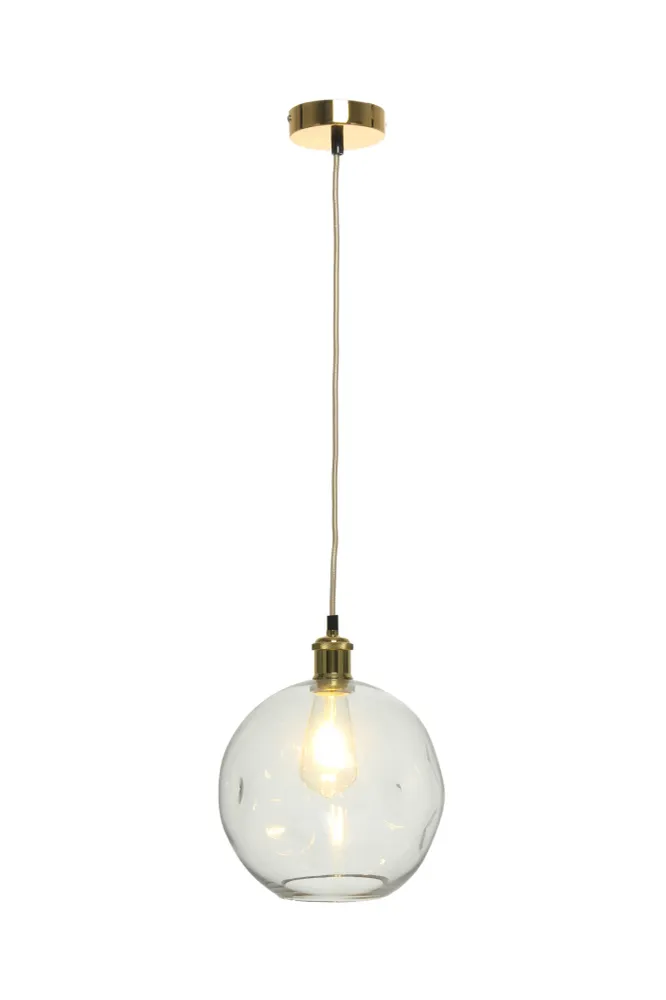 Glazen hanglamp Natalie rond Kayoom
