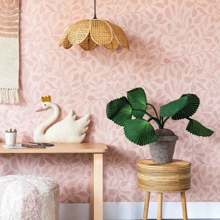 KidsDepot - Rotan hanglamp bloem