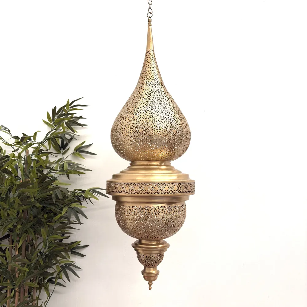 Koperen Arabische Lamp Goutte de Mer | 120x40