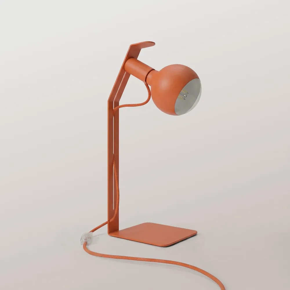 Koso Lucia - Tafellamp met Stekker UK - Oranje