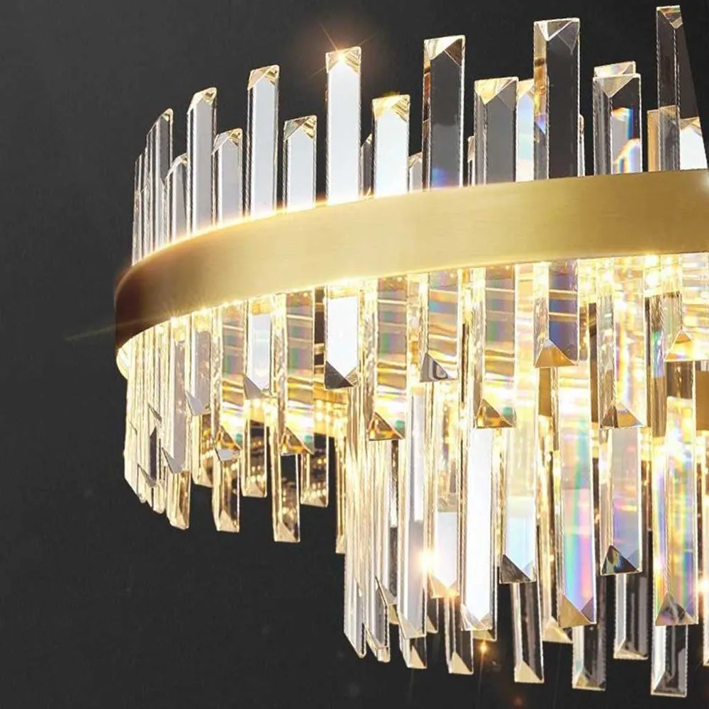 Kroonluchter Modern Kristal Ronde Ovale Vorm