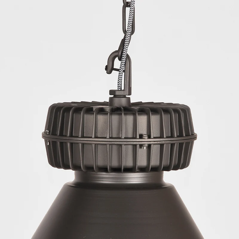 Label51 Hanglamp Duisburg - Burned Steel Metaal - 50x50x50cm