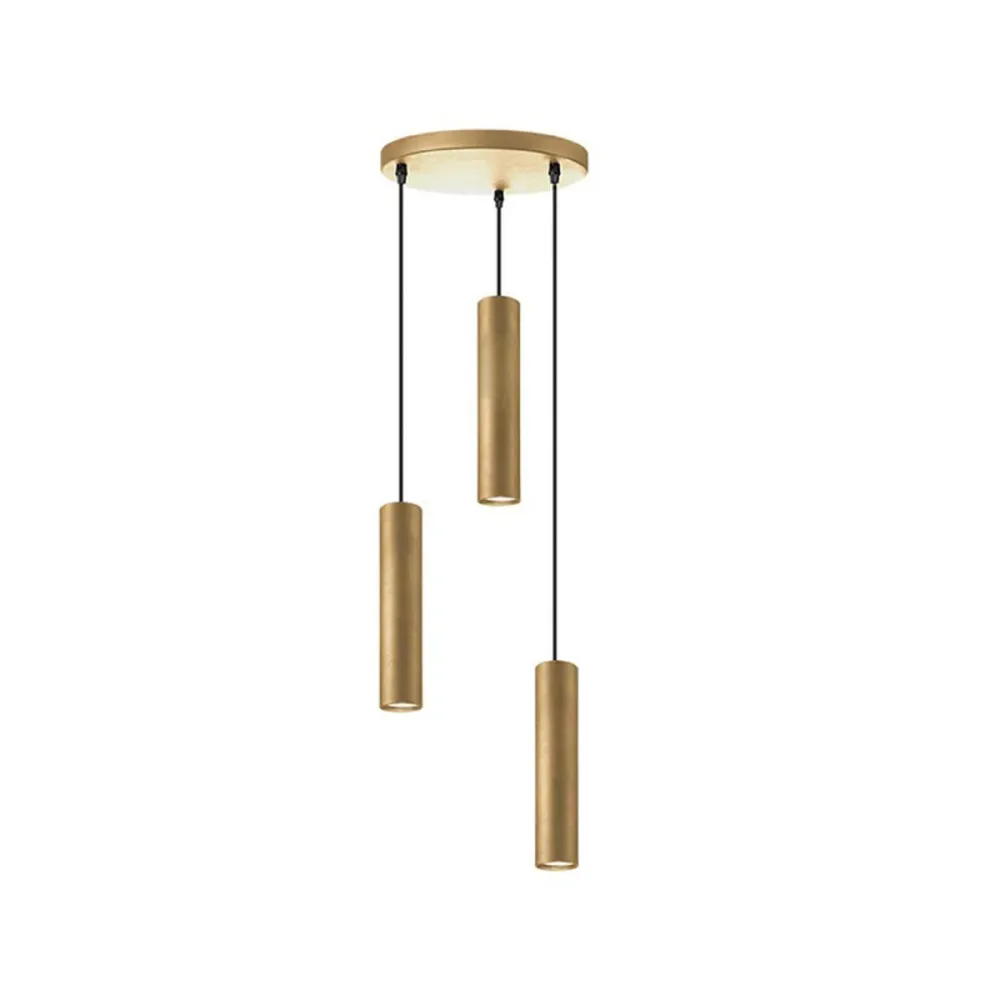 LABEL51 Hanglamp Ferroli - Goud Metaal - 30x30x143cm