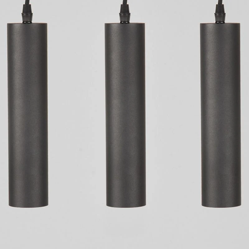 LABEL51 Hanglamp Ferroli - Zwart Metaal - 80x10x120cm