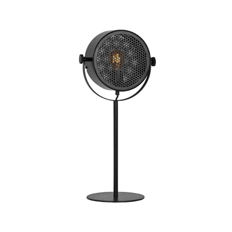 LABEL51 Tafellamp Muse - Zwart Metaal - 20x20x60cm